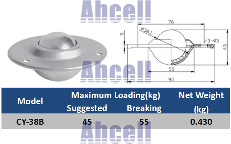 Шариковый блок для перекачки емкость 55 кг передачи шариков CY38B линия обработки