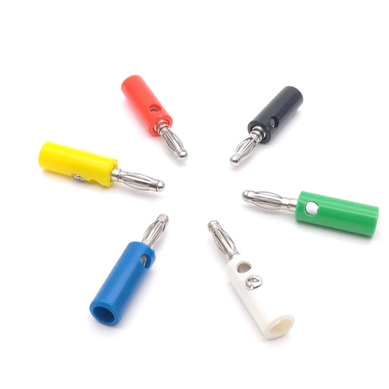 30 шт. Новинка 4 мм разъем типа банан штекер