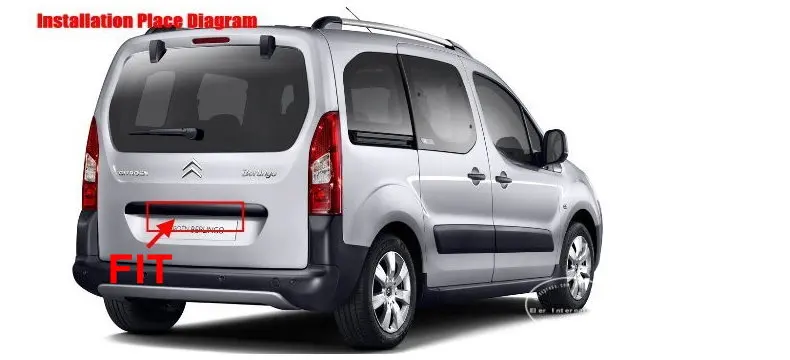 Для Citroen Berlingo 1997~ /Автомобильная камера заднего вида/HD CCD ночное видение