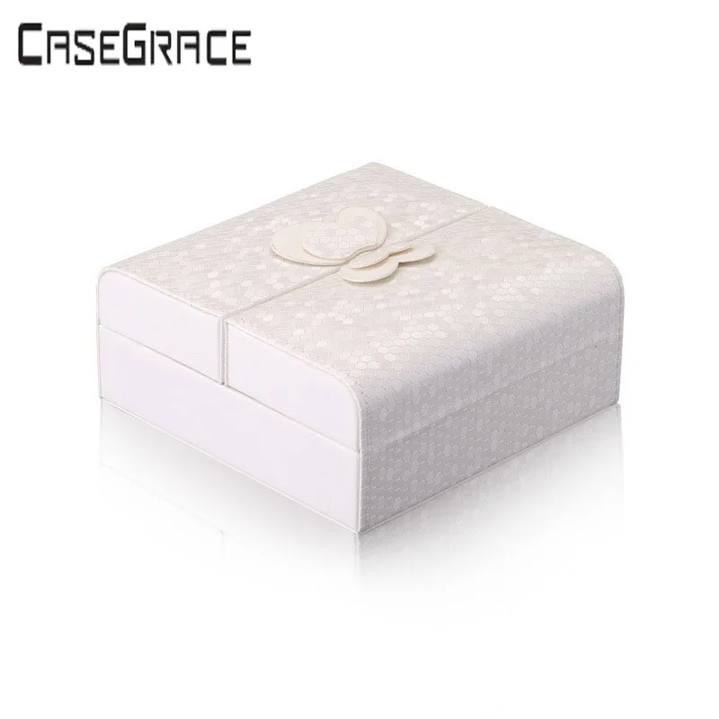 Шкатулка для хранения ювелирных изделий экологически чистый Органайзер из