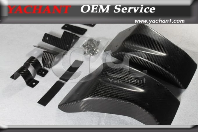 Carbon Fiber KS Style Brake Cooling Guide Kit Fit For 2008-2013 Nissan Skyline R35 GTR