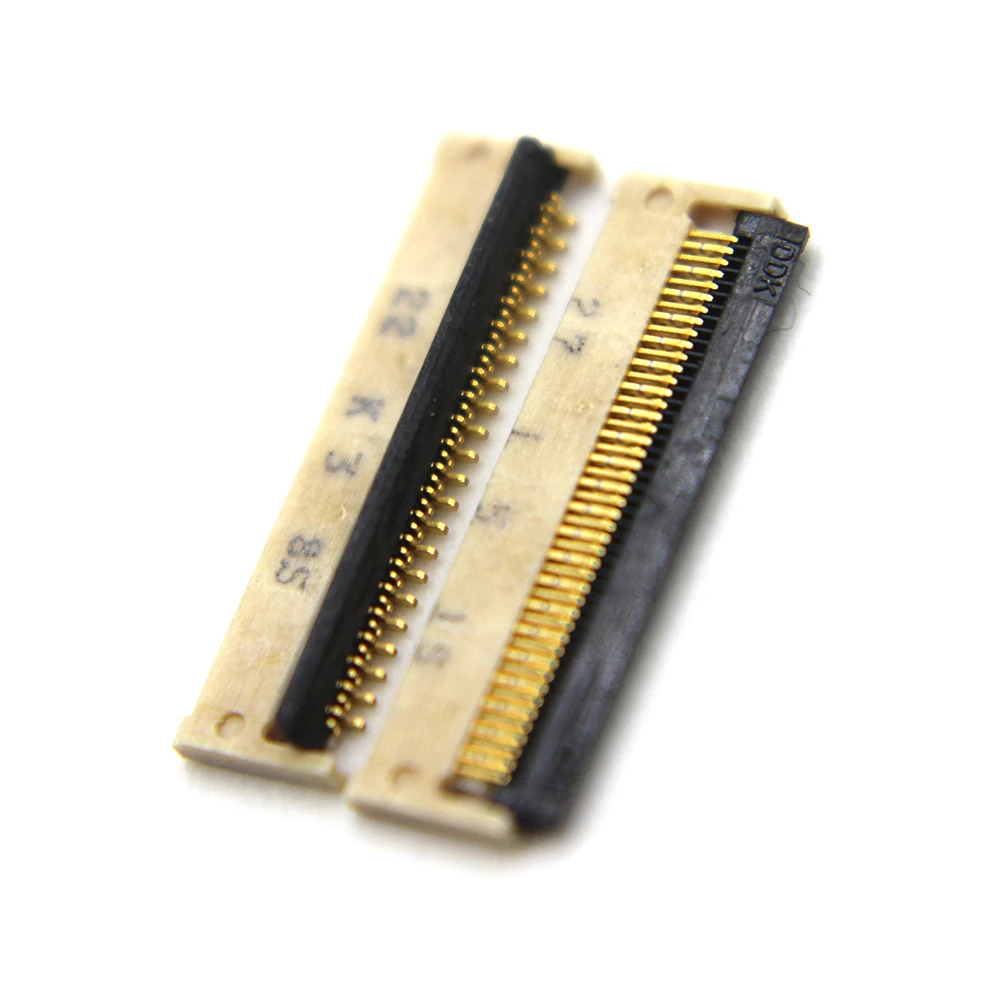 

2pcs/lot LCD FPC connector For Samsung Galaxy Note 10.1 N8010 N8000 N8013 N8020 45pin 45 pin