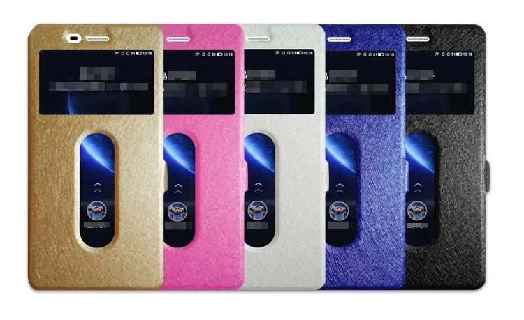 Чехол для Lenovo K5 note умный чехол книжка с окошком подставкой и держателем Жесткий