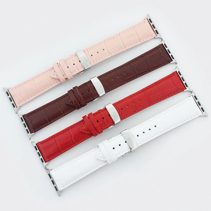 Ремешок iwatch из натуральной кожи для Apple Watch band series 4/3/2|Ремешки часов| |