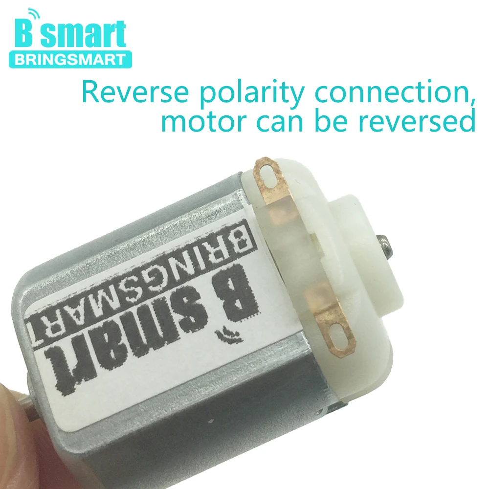 Bringsmart 3v электродвигатель 15000rpm моторчик электромотор двигатель постоянного тока