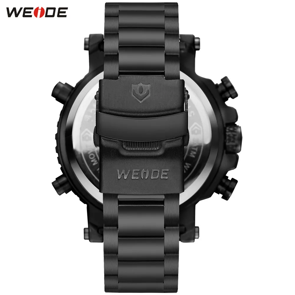 Модные Повседневные WEIDE LED функциональные часы спортивные мужские Цифровые