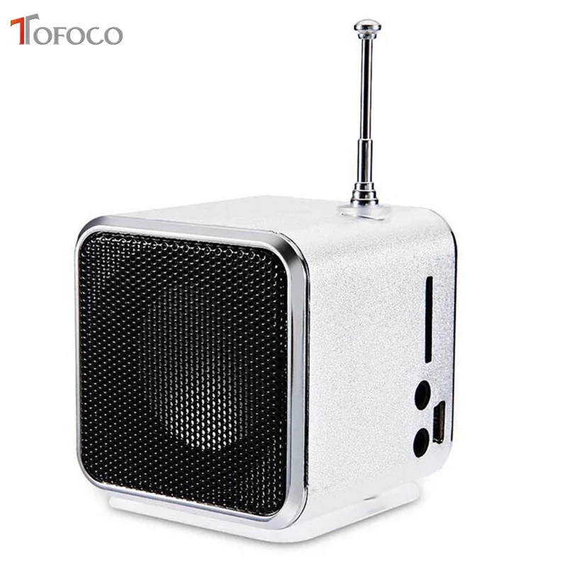 Bluetooth-Колонка TOFOCO портативная с ЖК-дисплеем | Электроника