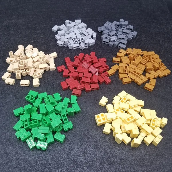 50 шт. 1*2 строительные блоки MOC для детей | Игрушки и хобби
