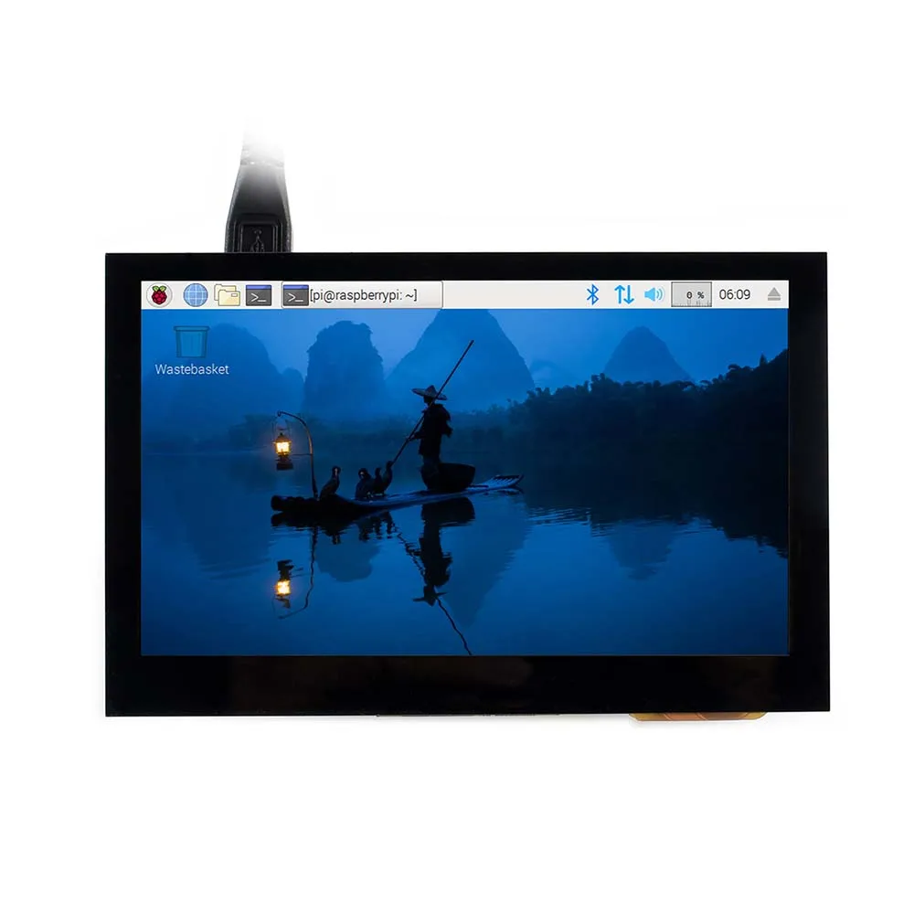 4 3 дюймовый емкостный сенсорный ЖК экран 800x480 с интерфейсом HDMI поддерживает