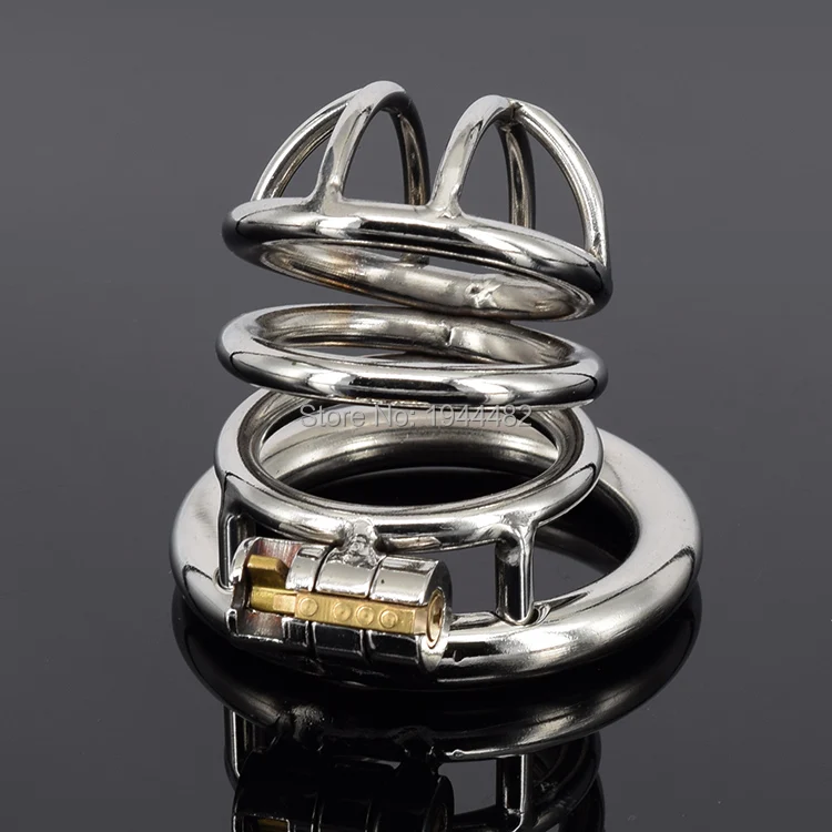 Пояс верности для мужчин металлическая клетка Мужской кольцо на член интимные