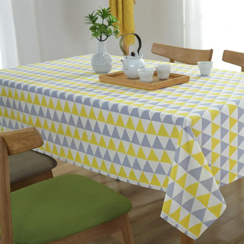 Скатерть холст покрытие для стола ткань современный скандинавский