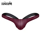 Трусы-стринги iiniim мужские сетчатые прозрачные, эластичные, с открытой спиной, для геев, бандаж, бикини, стринги, нижнее белье для мужчин