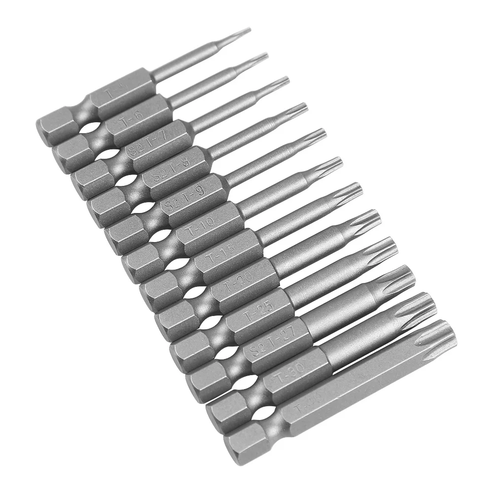 Super PDR Tools 12 шт. (T5-T40) электрическая отвертка с торцевой головкой Torx