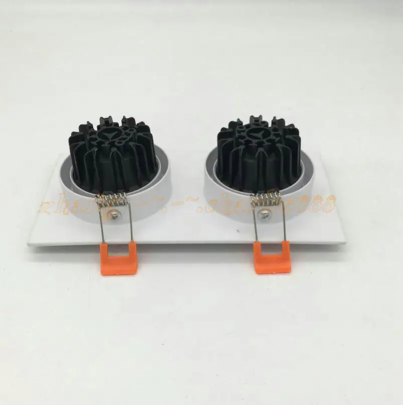 Бесплатная доставка Горячая распродажа! 2x7W 2x10W 2x15W COB светодиодный светильник