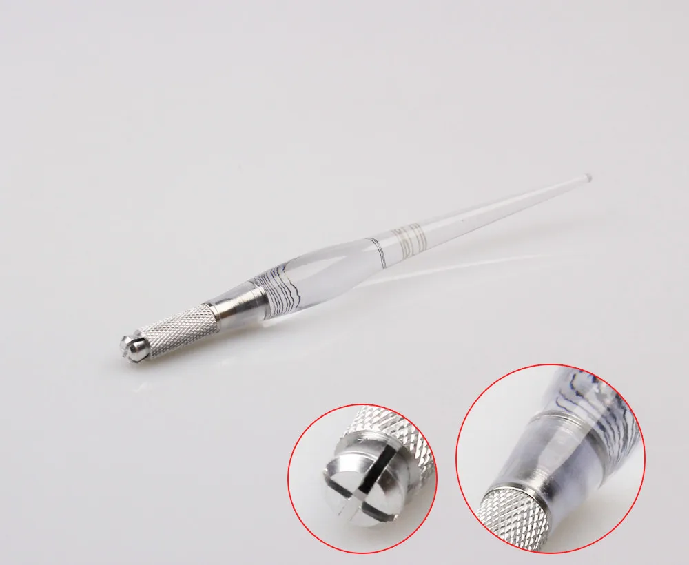

30pcs Manual Tattoo Pen Machine Cosmetic Eyebrows Embroidery Tattoo Pen For 3D Permanent Makeup