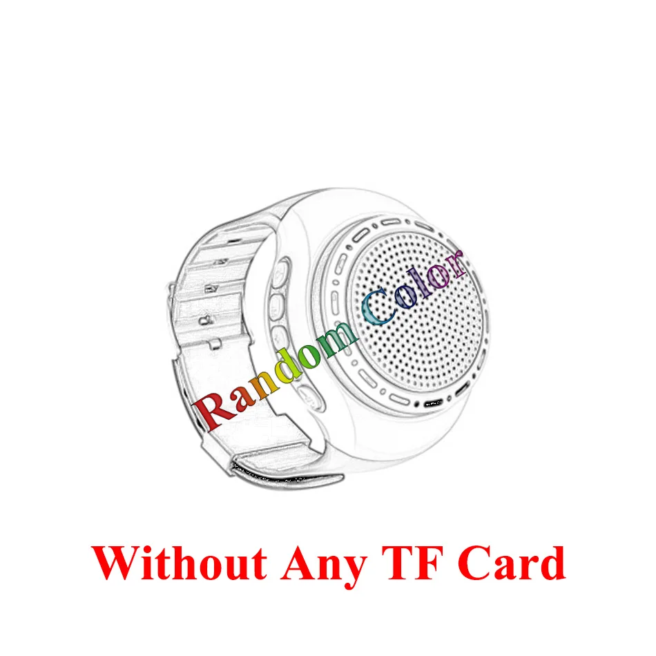 Random No TF Card HOMEBARL U6, цветной светодиодный динамик для бега, крутые наручные часы Buetooth, динамик, Спортивная музыка, FM радио, поддержка 8 ГБ, 16 ГБ, TF карта, PK, B20, B90, U3 - Цвет: Random No TF Card