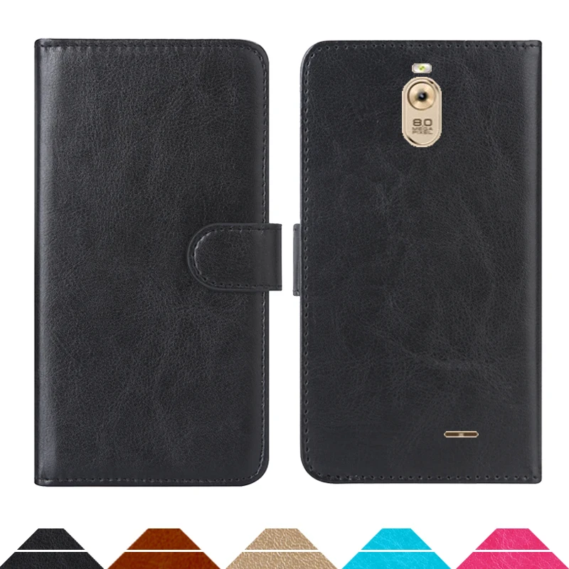

Luxury Wallet Case For Vertex Impress Genius PU Leather Retro Flip Cover Magnetic Fashion Cases Strap