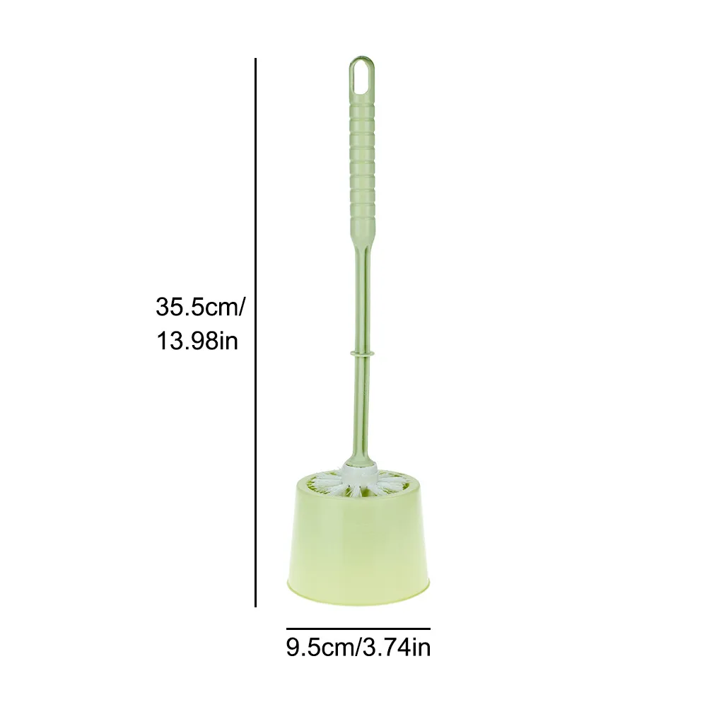 

MOSEKO 1PC Lavatory Brush Toilet Brush & Holder Set WC Cleaning Tools Plastic Bathroom Accessories