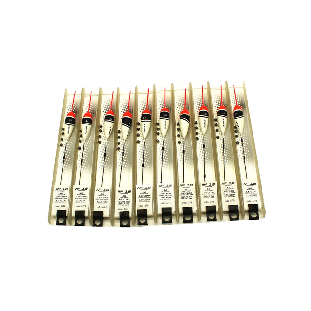 

Agape Carp Pole Floats For Fishing Set Winder 5pcs or 10pcs/Pack Ready-Made Rigs Tackle Accesories 1.0G 6774