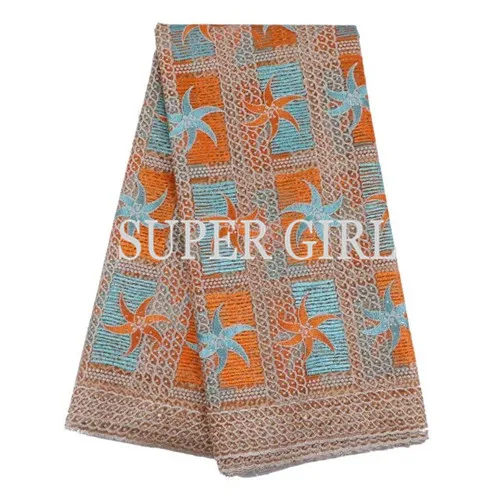 High Quality Nigerian Lace Fabrics 2017 With Stones African French Net Fabric Embroidered Tulle Mesh 1701P2110D15 | Дом и сад