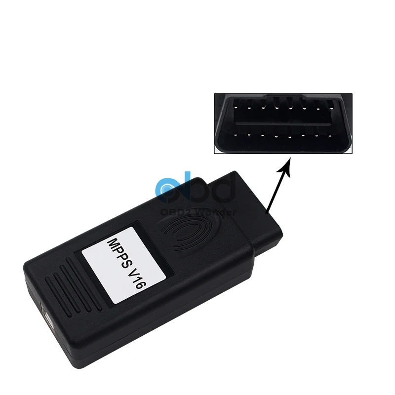 Настоятельно рекомендуемый сканер чип MPPS V16 OBD2 ECU для тюнинга K Kan Flasher чтения и