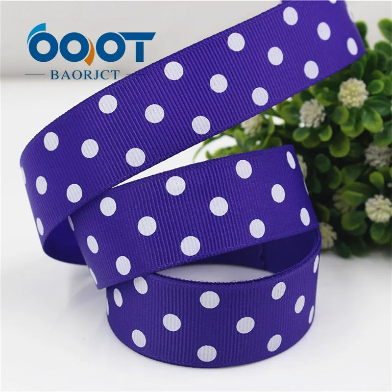 19 OOOT BAORICT 1762213, горошек корсажная лента, 25 мм, 10 ярдов лента для шитья, DIY головной убор аксессуары ручной работы материал - Цвет: 19