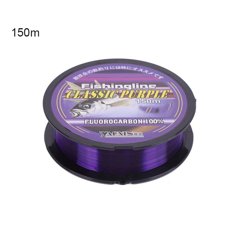 Высокое качество леска 100/150/200/300/500 м супер прочная нейлоновая Non-Фтор рыболовные снасти Fishline приманки для ловли карпа - Цвет: 150m