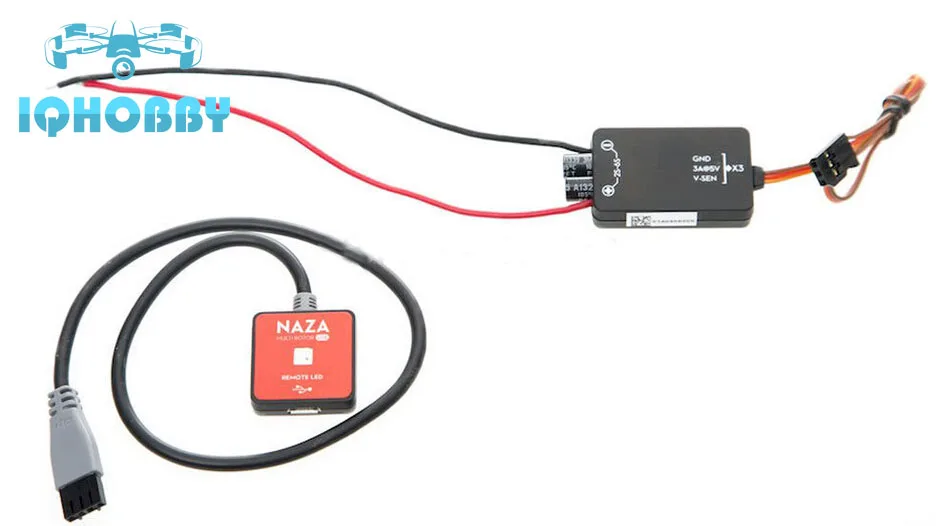 Оригинальный комбинированный Контроллер полета DJI Naza M Lite / + GPS светодиодный PMU