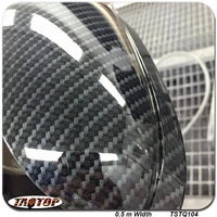 tstq104 0 5m 2m carbon fiber grey and black popular pattern pva water transfer printing film hydro graphic dipping film