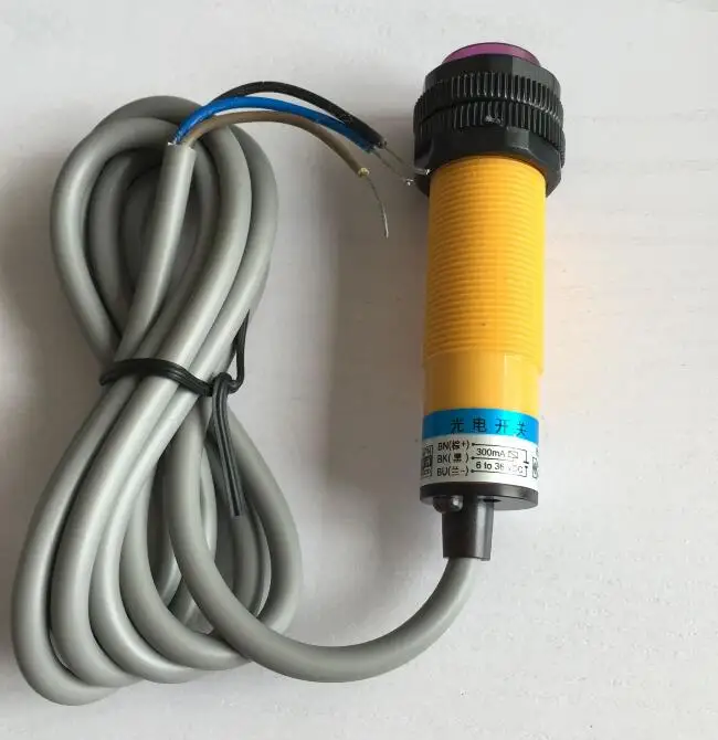 Инфракрасный датчик обхода препятствий фотоэлектрический флюс 6 36VDC M18 NPN NO 3