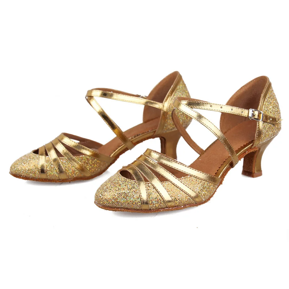 Женские туфли с блестками на высоком каблуке 5 см|dance shoes modern|glitter dance shoesmodern |