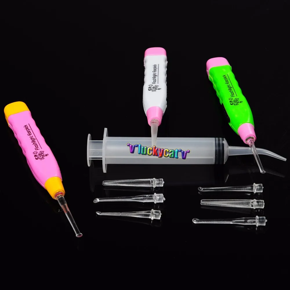 Инструмент для удаления миндалин ушных раковин 3 светодиода 9 адаптеров 1 шт. |