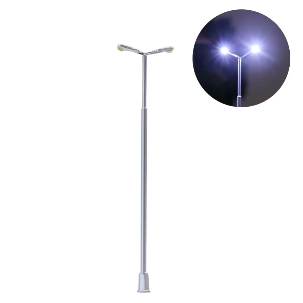 10 шт. модели железнодорожного Досуг светодиодный фонарный столб светильника