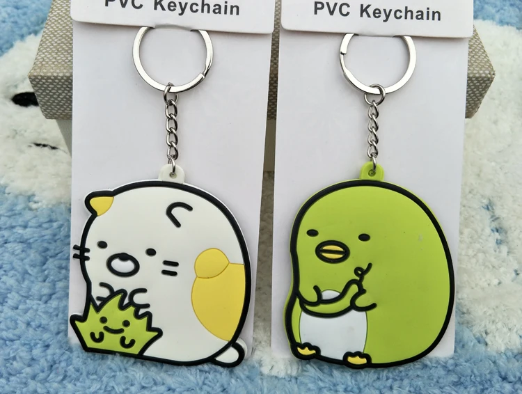 IVYYE 1 шт. Sumikko gurashi ролевой аниме-брелок для ключей ПВХ Рисунок брелок милые игрушки брелок для ключей подарки на день рождения унисекс Новинка