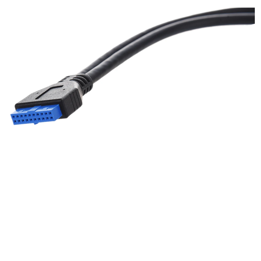 2 порта USB 3 0 гнездовой к 20 Pin Кабель адаптер разъем для материнской платы Прямая