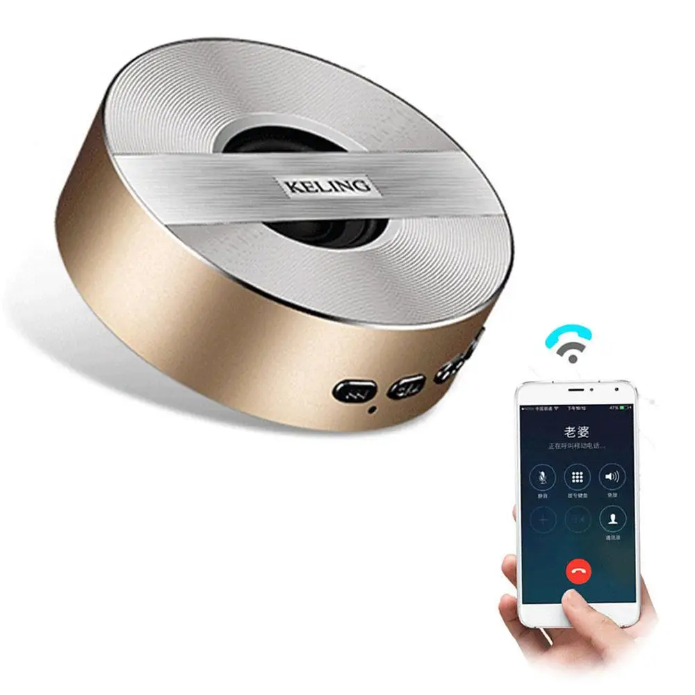 KELING A5 Bluetooth 4 2 Портативный Мощный двойной бас чип металлических материалов