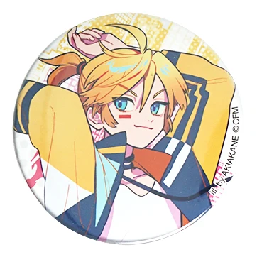 Вокалоид Хацунэ Мику значок аниме KAITO MEIKO Len Kagamine Rin Kagamine Luka meguurine металлический значок брошь на булавке - Окраска металла: 04 Len Kagamine
