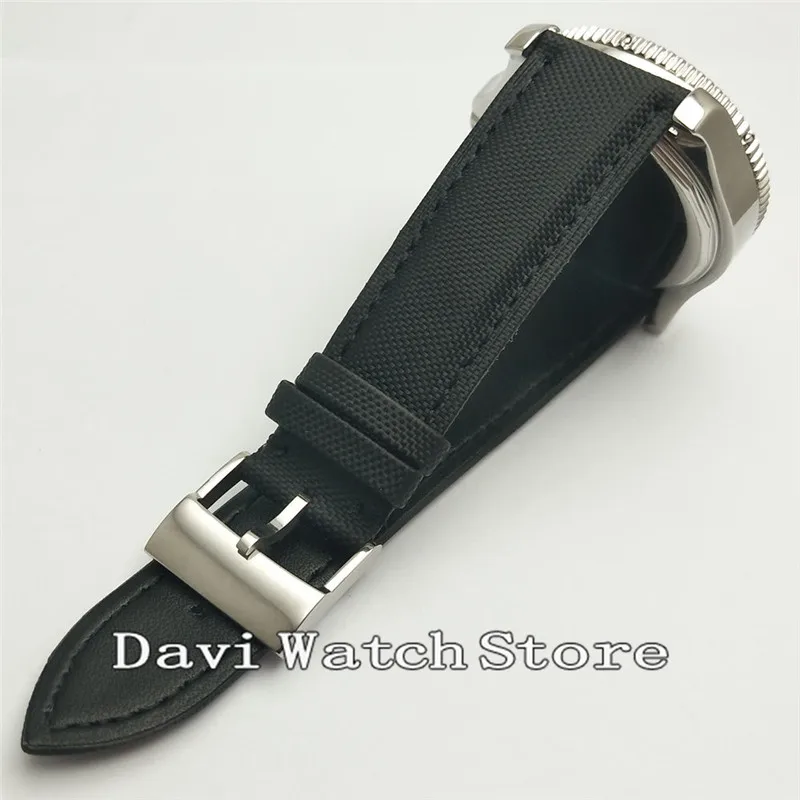 

Bliger 44mm Wild Fashion Ceramic Bezel Arabic Numerals Automatic Date Wrist Watch 2598