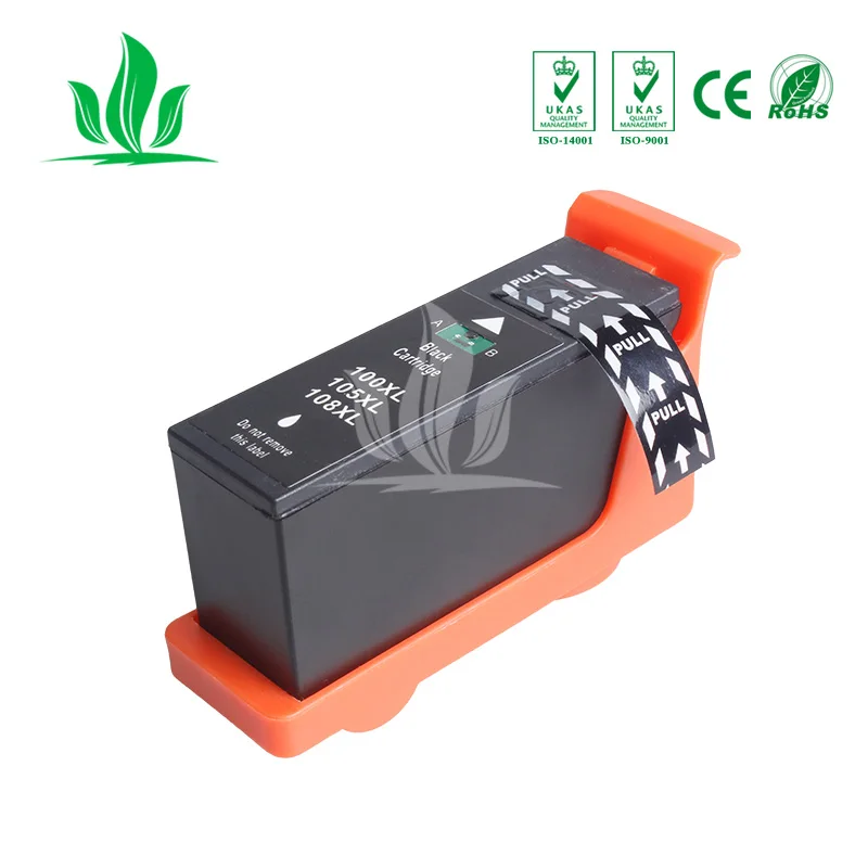 2 X 100XL чернильный картридж совместимый для 108XL Lexmark S305/S405/S505/S605/Pro205/705/805/905 принтеров
