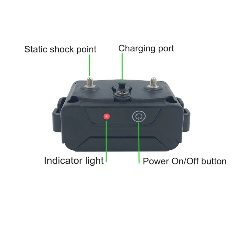 Электрический ошейник для дрессировки собак перезаряжаемый ударопрочный с