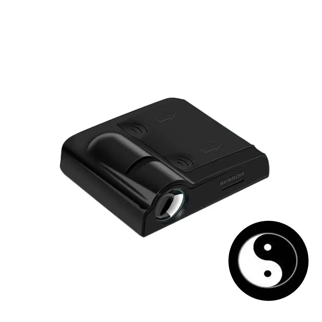 General Led Laser Projection Light Wireless Car Door Lamp 3 x AAA Battery (Not included) Black 4.5V | Автомобили и мотоциклы