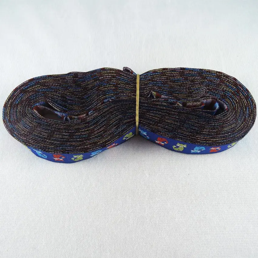 Лента жаккардовая плетеная 16 мм 10 ярдов/партия|trim tape|jacquard ribbonwoven jacquard ribbon |