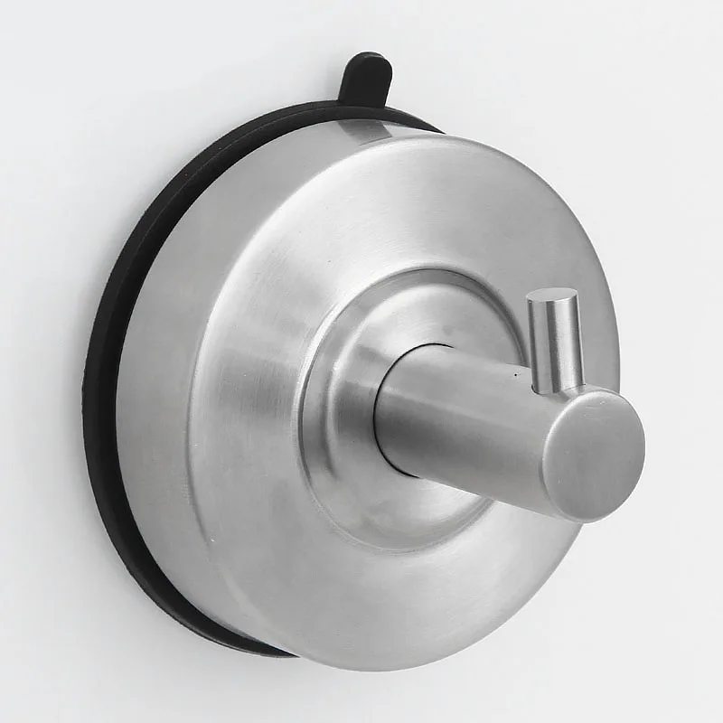 Вакуумный крепкий крючок на присоске из нержавеющей стали для стеклянных