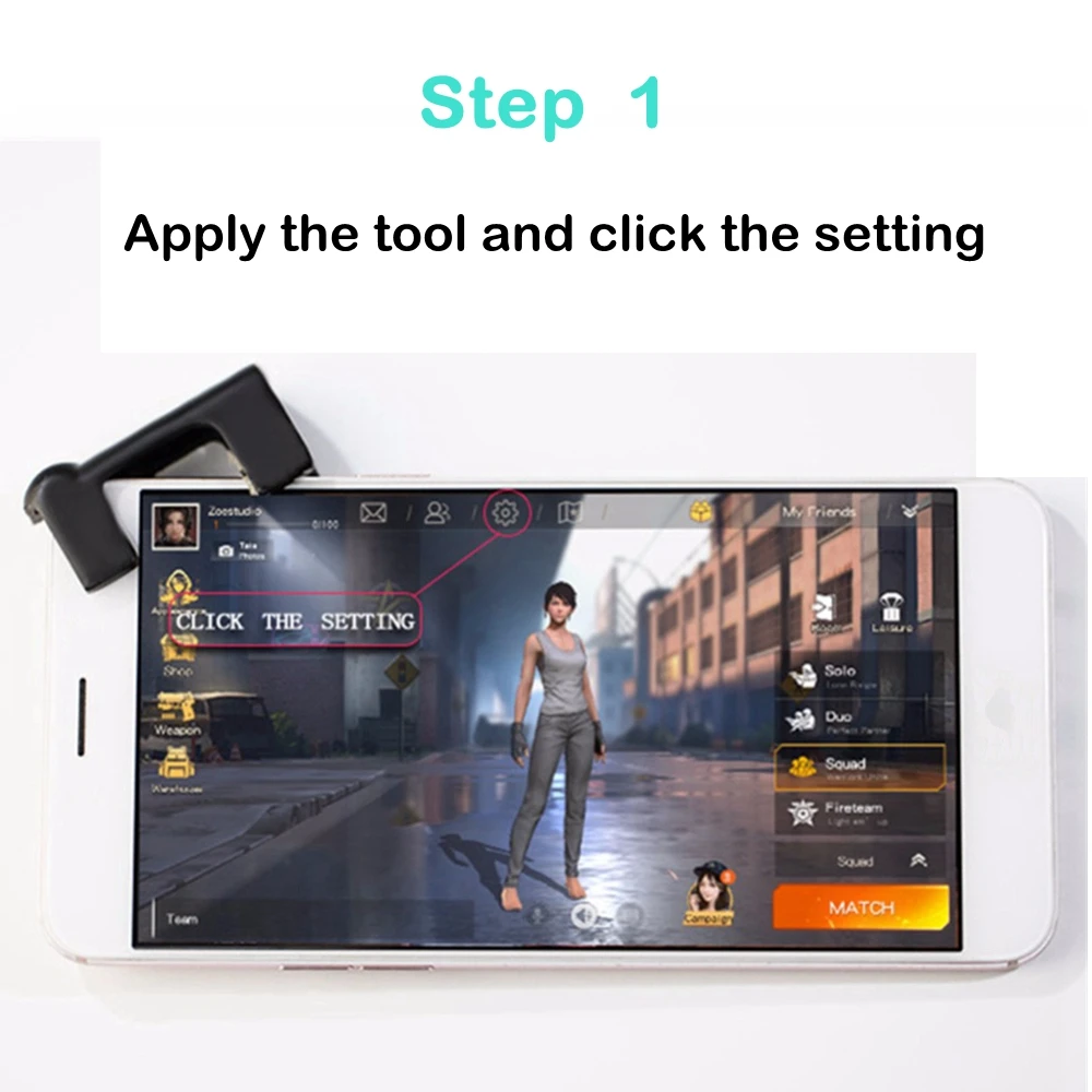 2 * мобильный игровой контроллер L1 R1 Кнопка PUBG триггер для смартфона L1R1 стрельбы