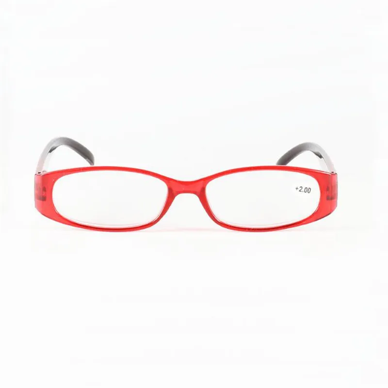 New Ladies Reading Glasses Simple Full Frame Plastic Elderly Presbyopia Resin Lenses Bags Women 1.0-3.5 R054 | Аксессуары для
