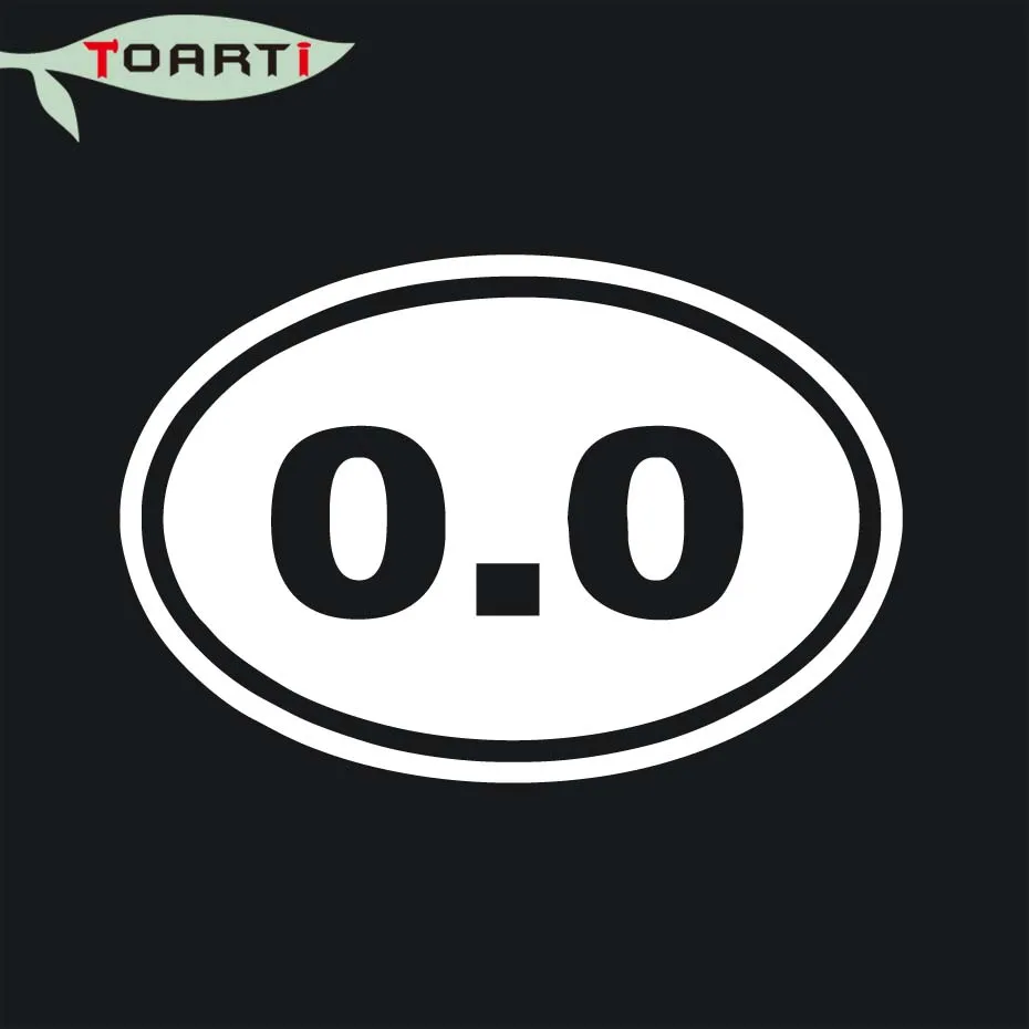 14*9 см 0 Овальный лицевой марафон I DONT RUN виниловые наклейки на машину съемные