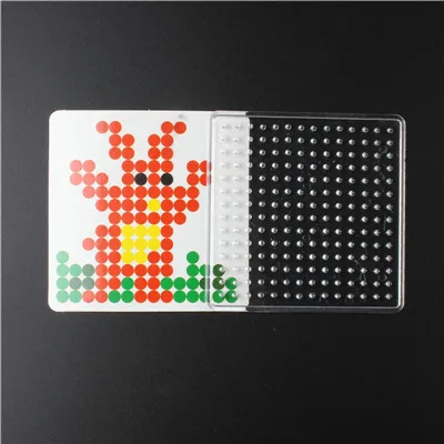 ZF13 5 мм 3D головоломка Pegboards шаблоны для Хама бусины игрушки Perler бисер Развивающие игрушки для детей искусство ручной работы - Цвет: ZF13