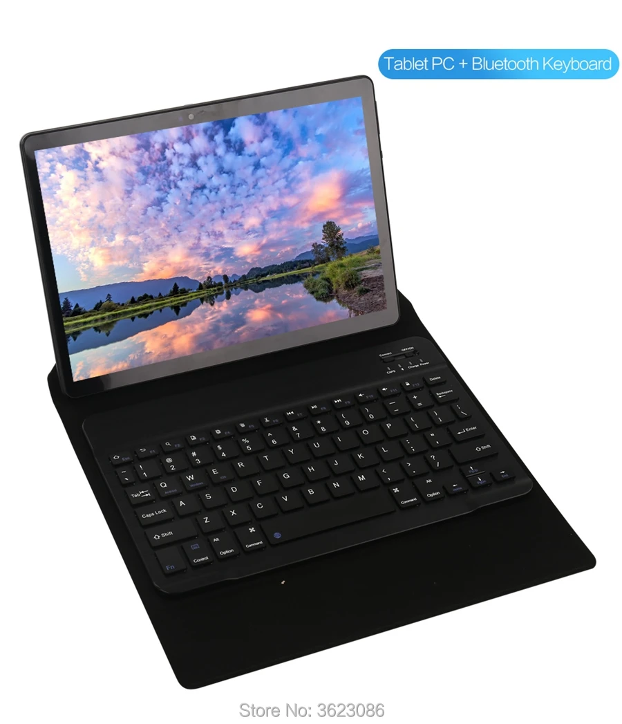 10-дюймовый планшет 1280X800 ips четырехъядерный ОЗУ 2 Гб ПЗУ 32 Гб МП Android7.0 gps 10 дюймов 3g MTK6580 две sim-карты телефонные звонки планшеты ПК