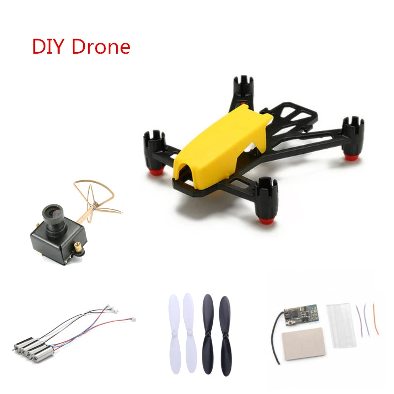 Diy Дрон Kingkong Q100 100 мм DIY Микро Мини FPV матовая рама для квадрокоптера комплект