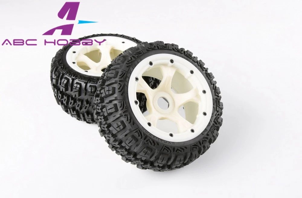 HPI RACING/KM 5B 5T 5SC LOSI TDBX FS гоночный mcd 1/5 Масштаб rc задний комплект шин с нейлоновым